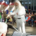 Achille conducting at 'Tis the Season at California Academy of Sciences - December 2015